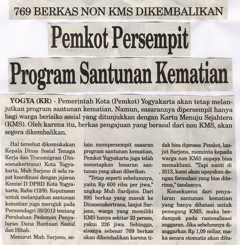 Kliping jogja terbaru